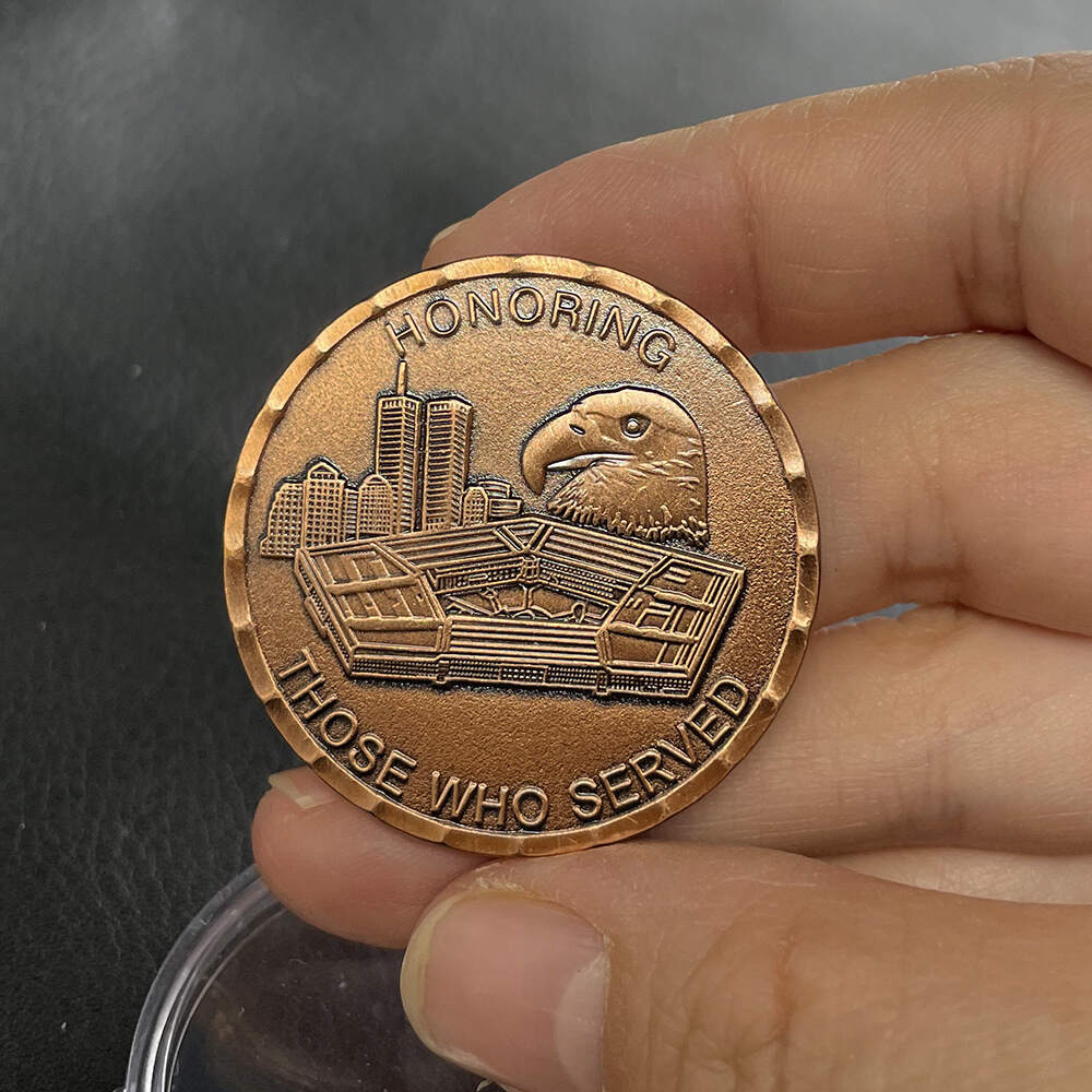 Eagle Head Military Coin