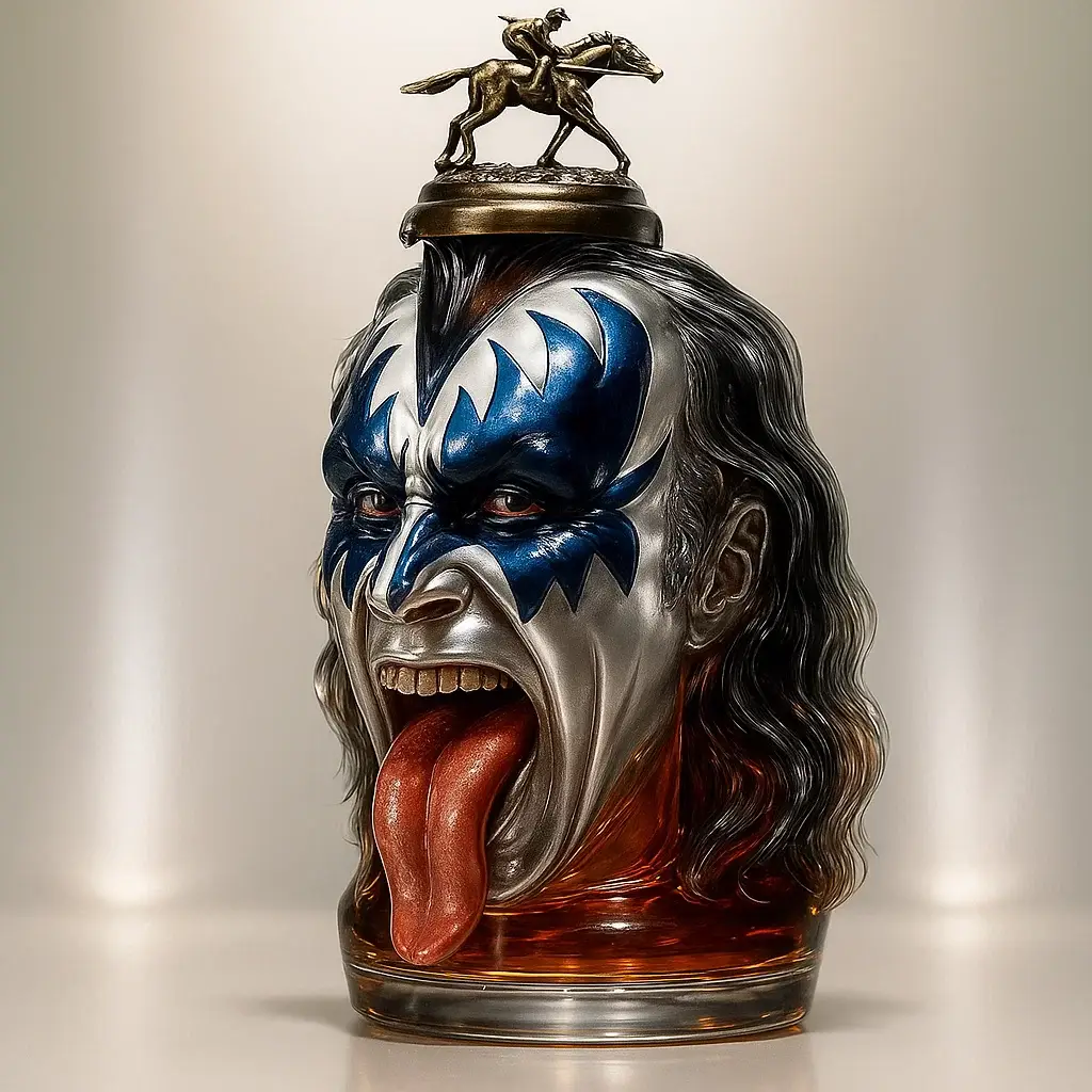 KISS——Gene Simmons Whisky Bottle
