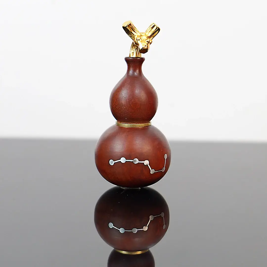 Thunder-struck Jujube Wood Seven-Star Gourd