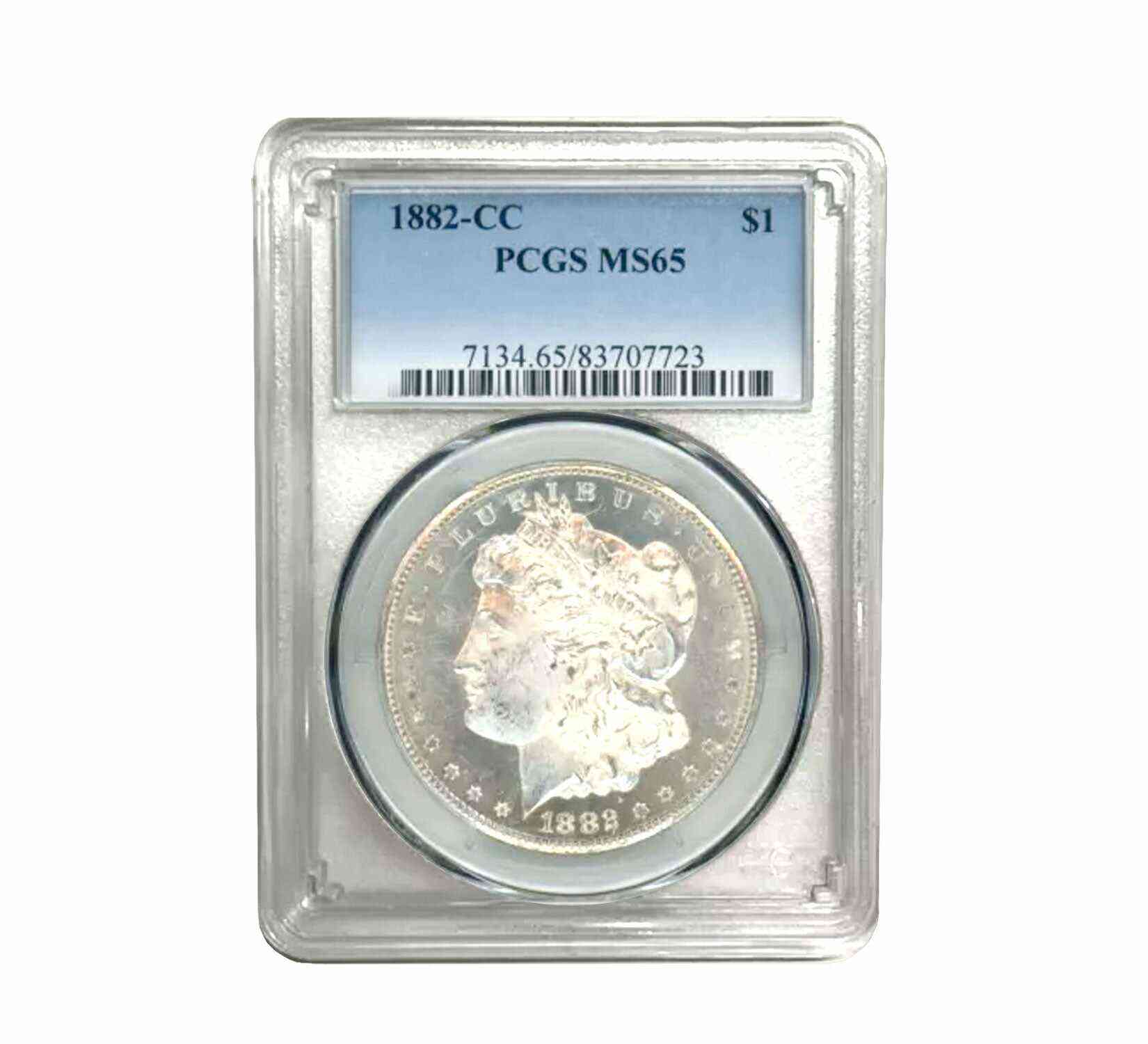 1882-CC Morgan Dollar MS65 PCGS