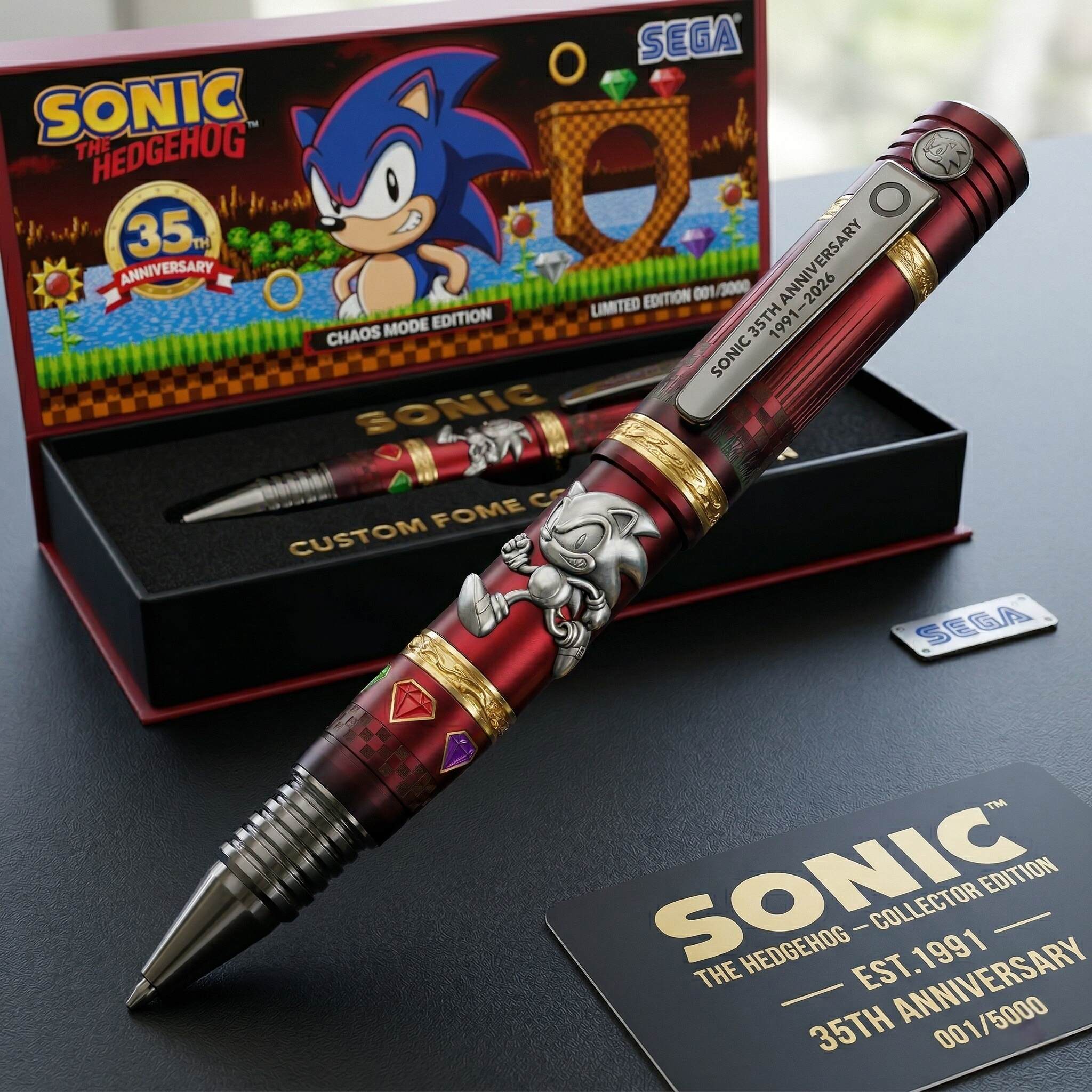 Sonic 35th Anniversary Collector’s Pen – Limited Edition