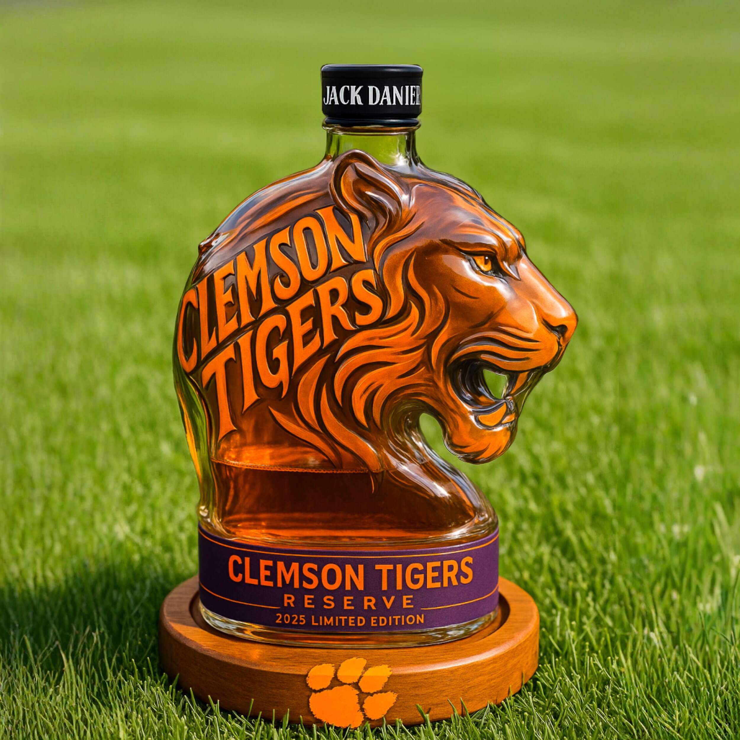 Clemson Tigers 2025 Whiskey Bottle