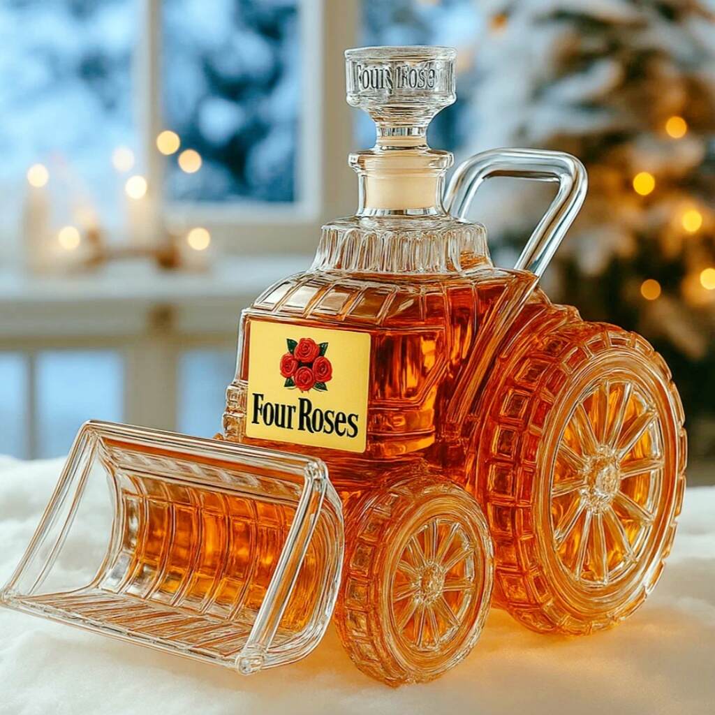 Snowplow Whiskey Bottle