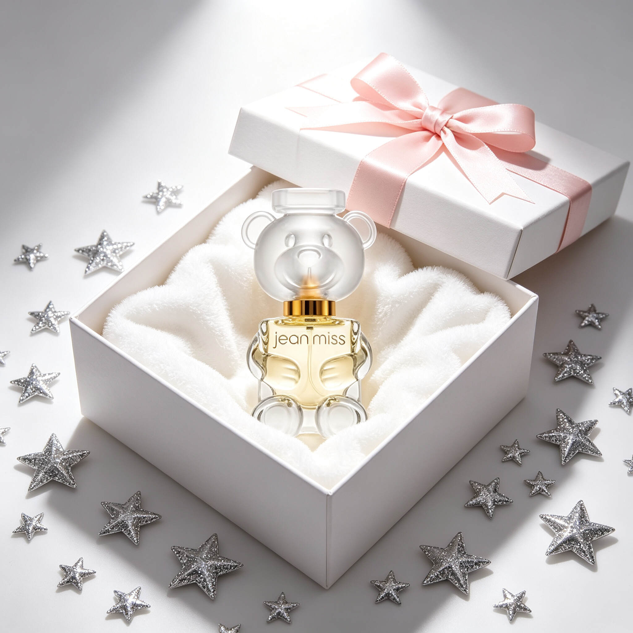 TOYS Teddy Bear Women Eau de Parfum 30ml, Cute Clear 3D Bear Shaped Bottle