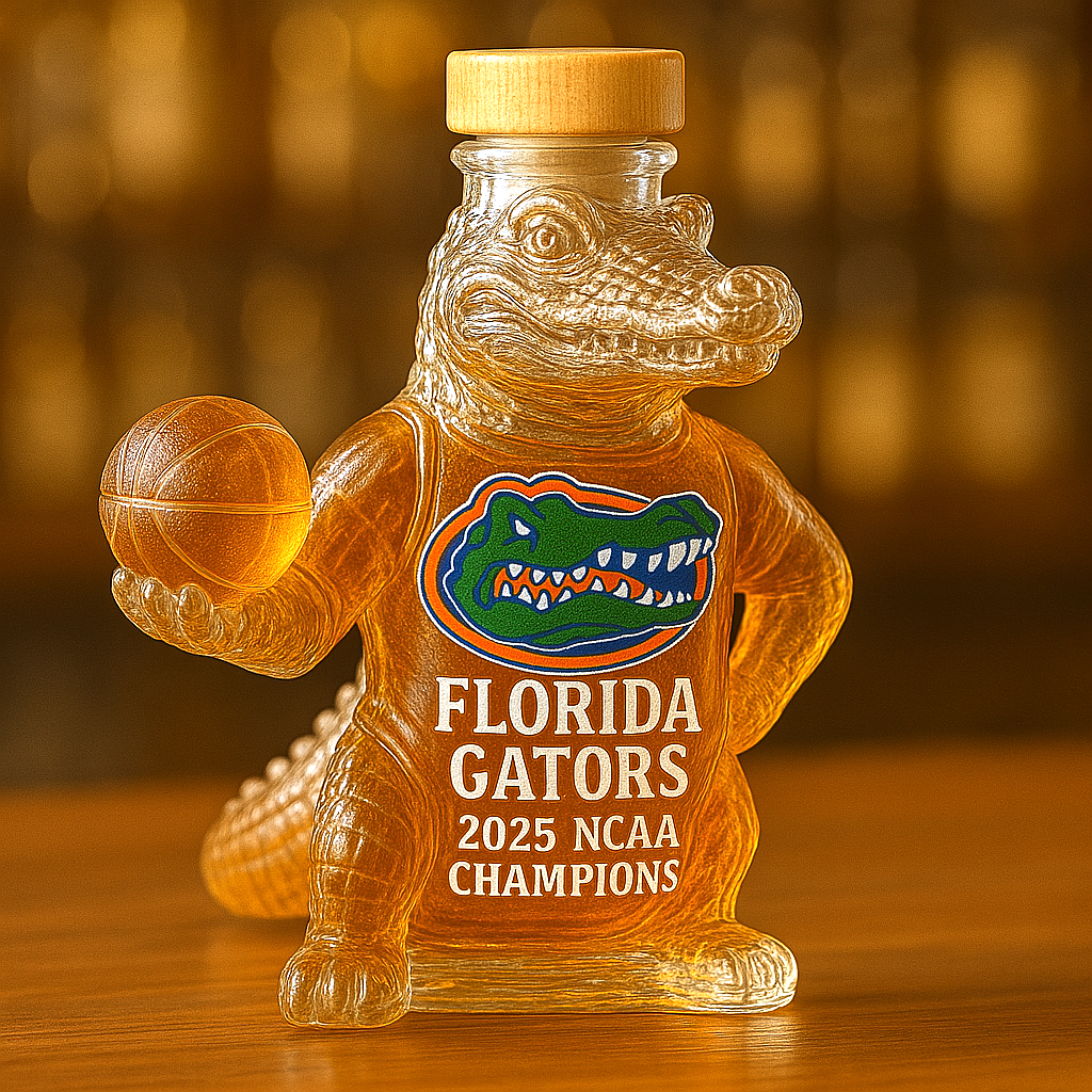 2025 Florida Gators NCAA Championship Mascot Bottle