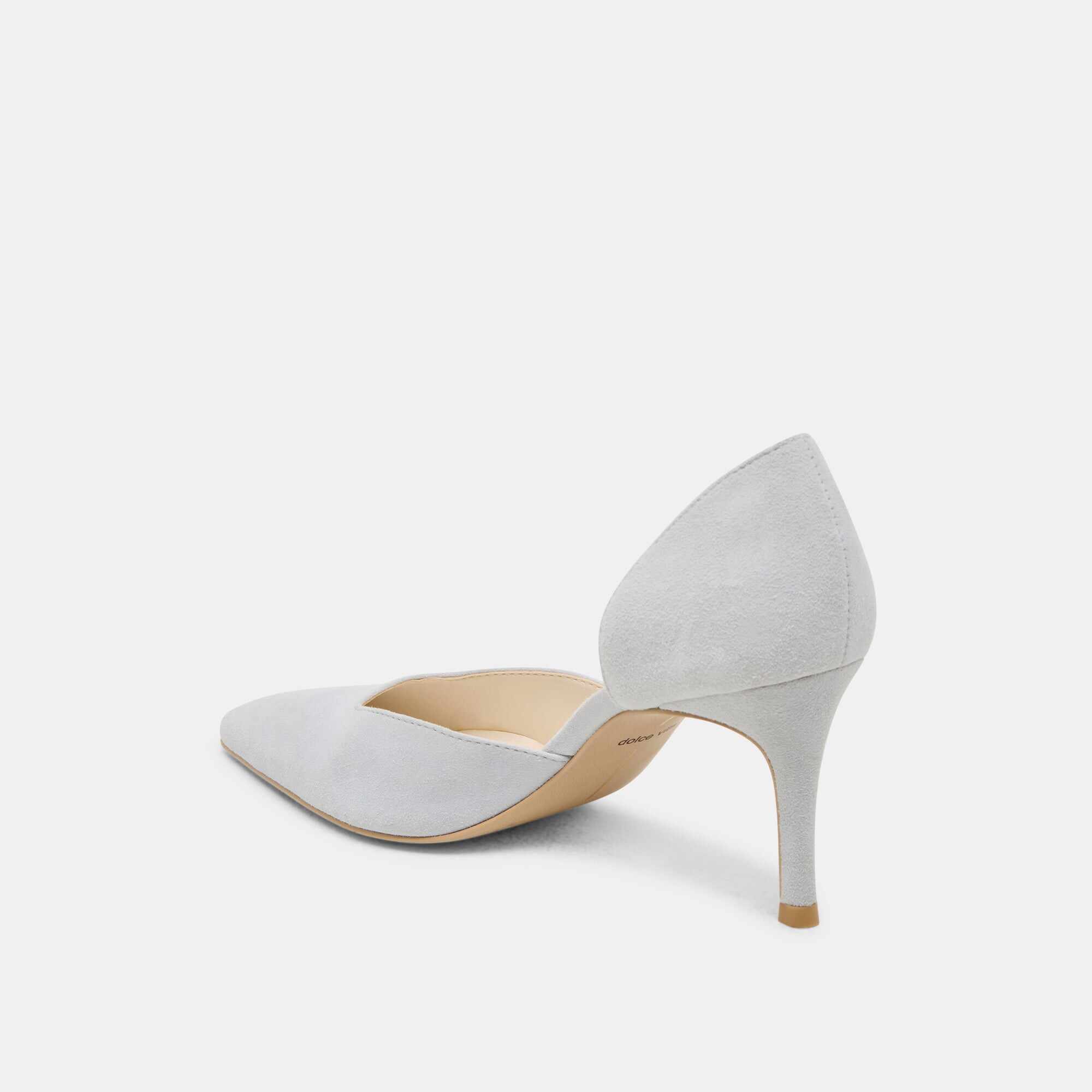 ELOY HEELS LIGHT BLUE SUEDE