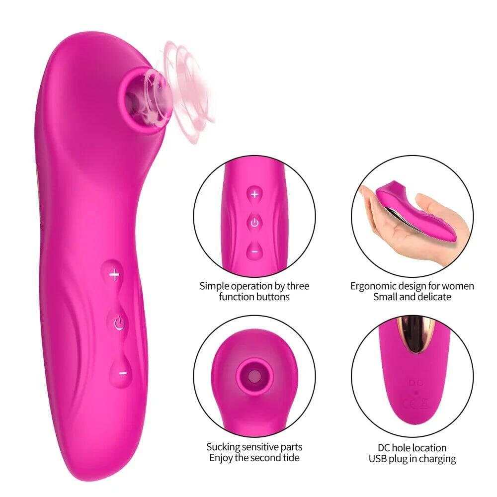 G-Spot Vibrating Sex Toy for Couples – Womanizer Clit Sucker