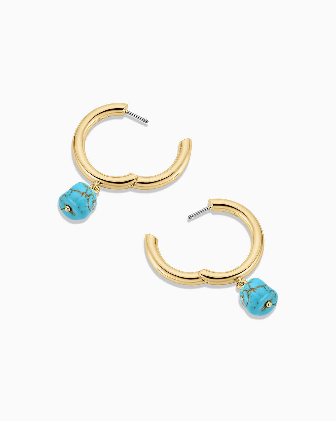 Turquoise Cove Hoops