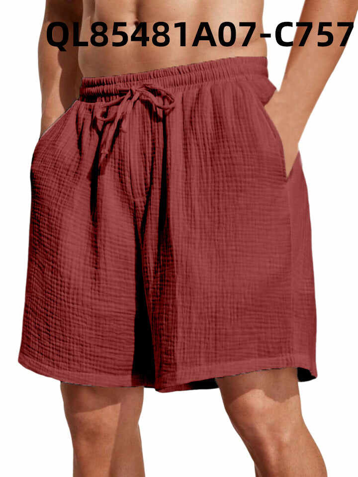 Plus Size Lining Men's Loose Trendy Shorts