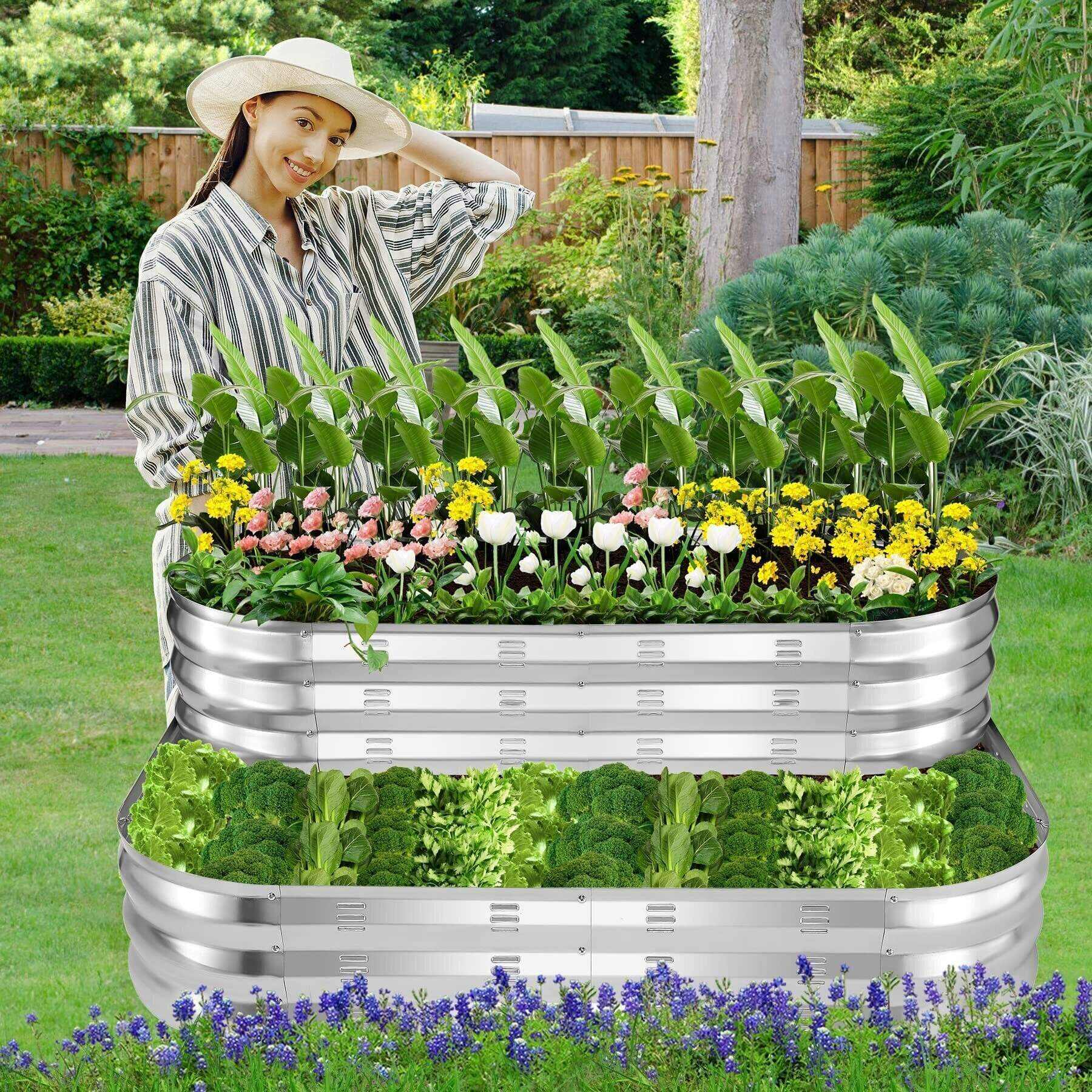 2-Tier Raised Garden Beds Kit
