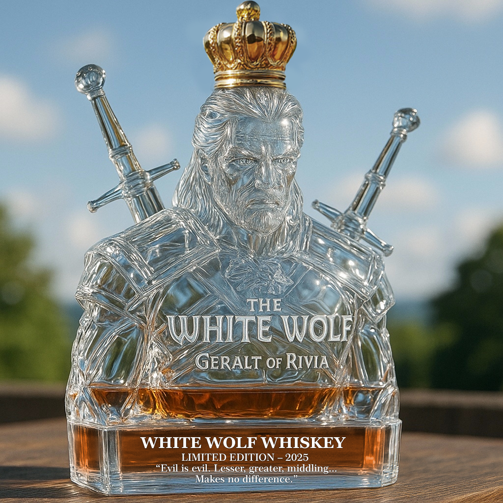The Witcher 3 Whiskey Bottle