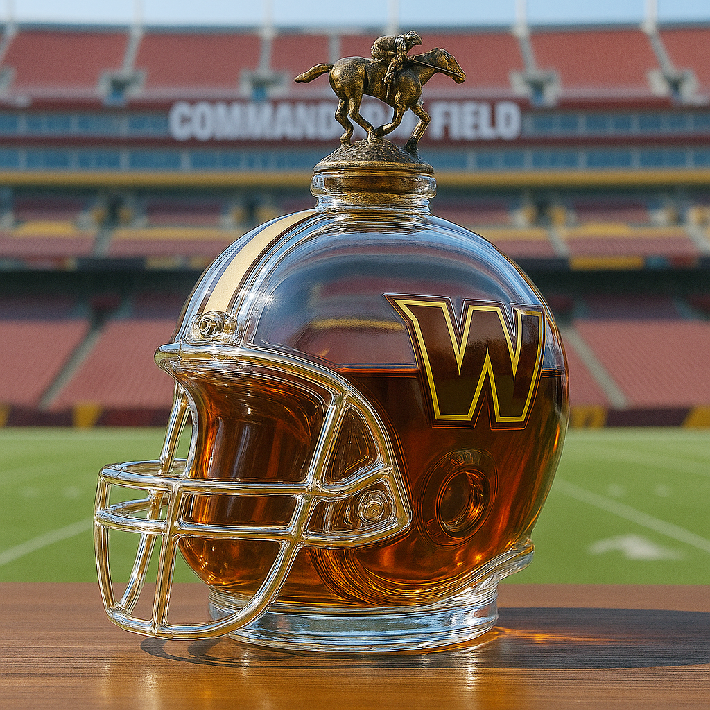 Washington Commanders Helmet Whiskey Bottle