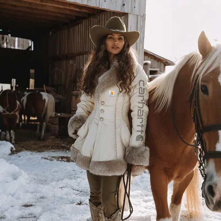 🔥𝗖𝗹𝗲𝗮𝗿𝗮𝗻𝗰𝗲 𝗦𝗮𝗹𝗲🌟Women's Retro Mid-Length Fur Collar A-Line Coat