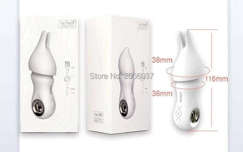 Leten Mute Bullet Vibrator: USB Rechargeable