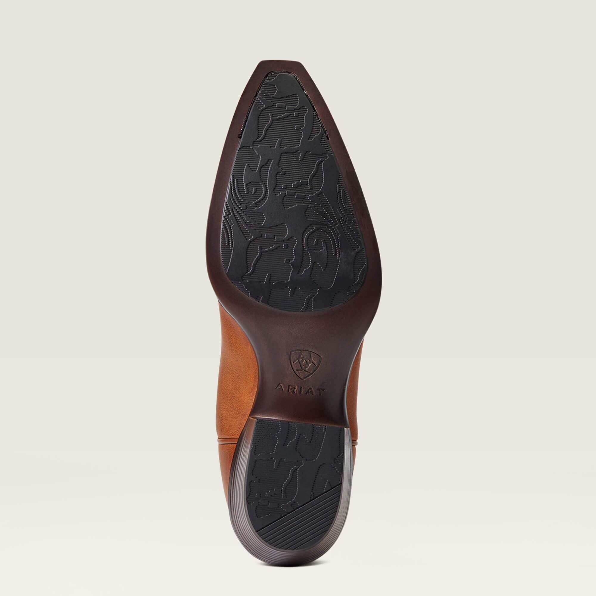 Heritage X Toe Elastic Wide Calf Western Boot