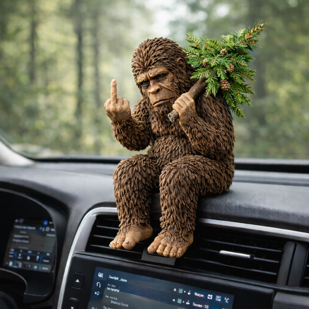 Bigfoot Desk Companion Resin Figurine