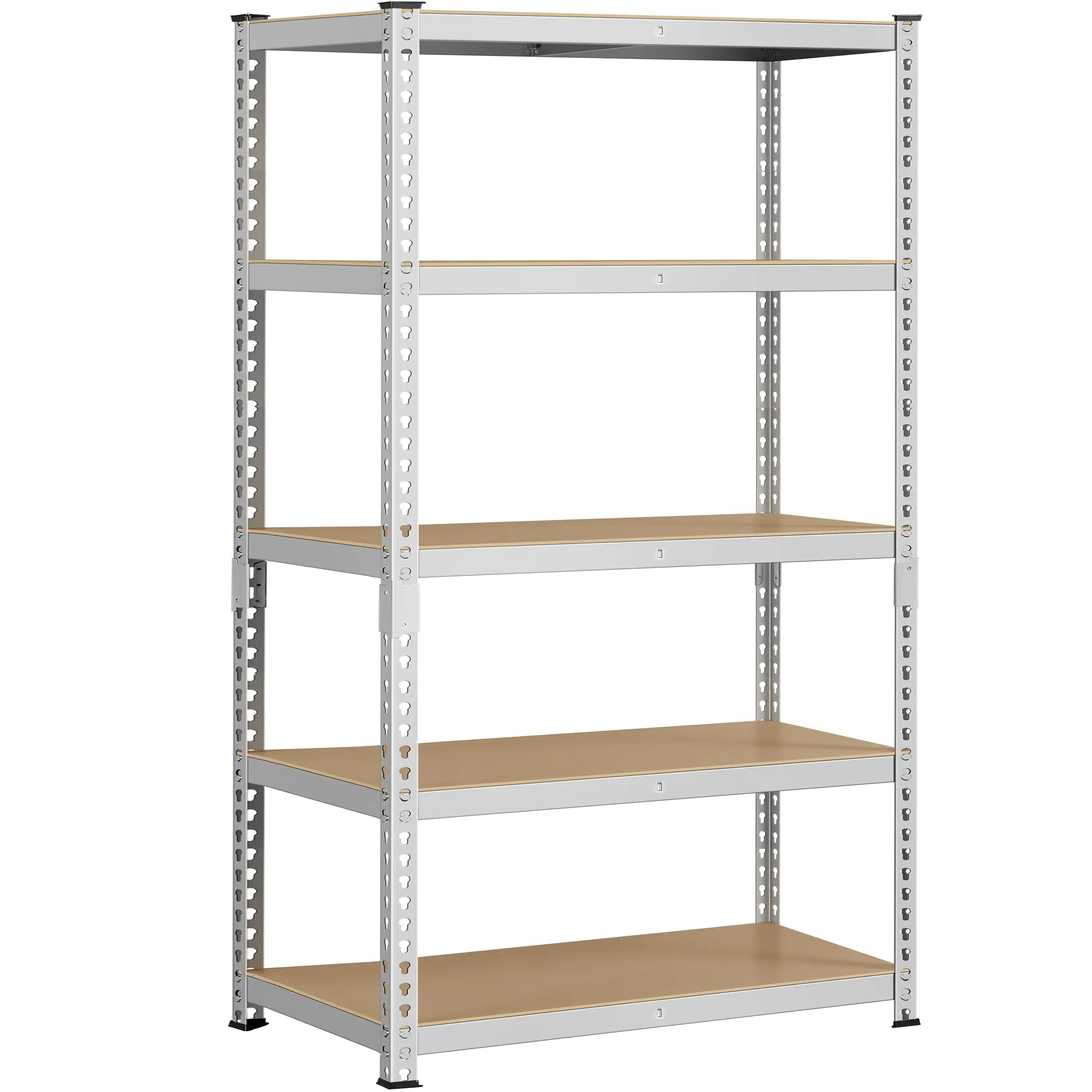 Yaheetech Metal Storage Shelving 5 Tiers Boltless Display Stand, L35.5 x W17.5 x H72 inch, Adjustable Racks
