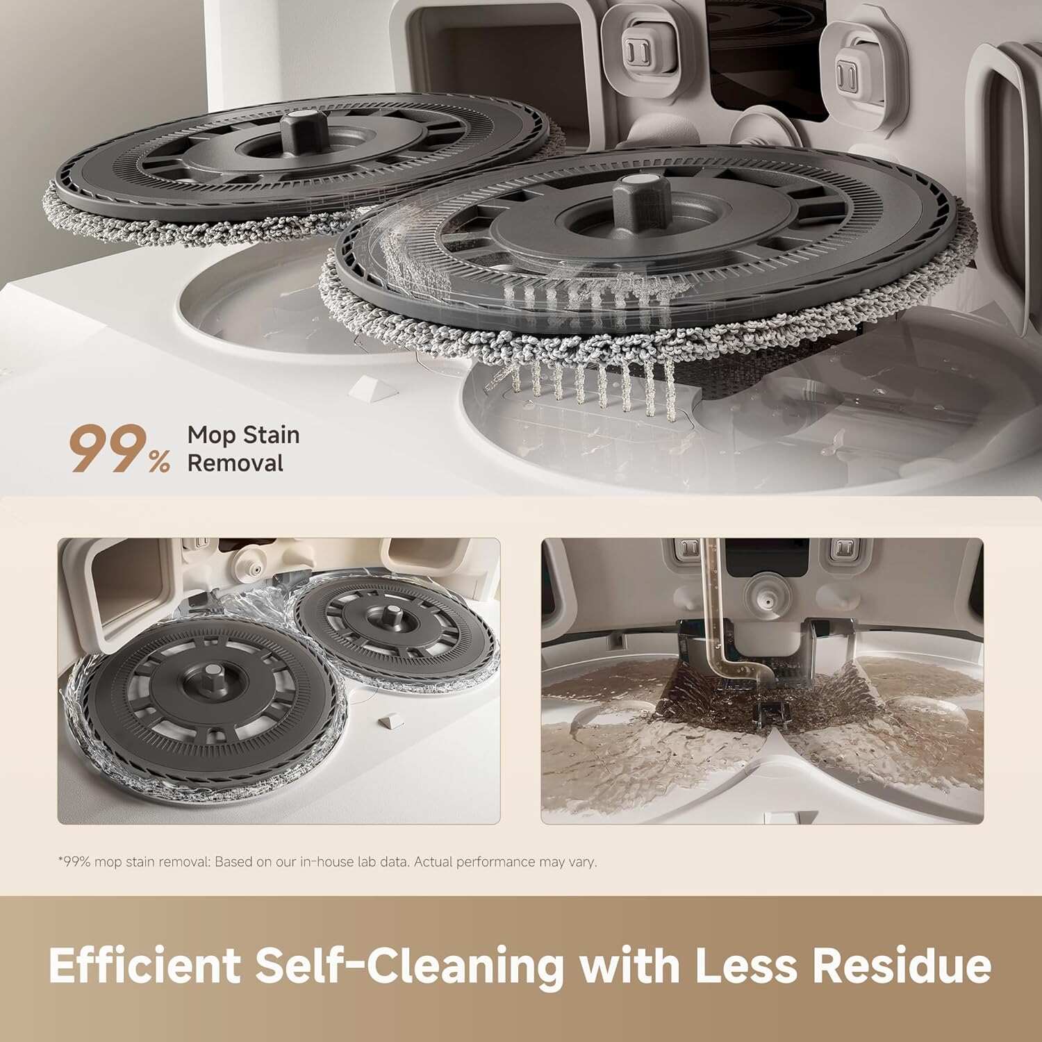 Ultra Gen 2 Robot Vacuum and Mop with 25,000Pa Suction, Extendable Side Brush and Mop