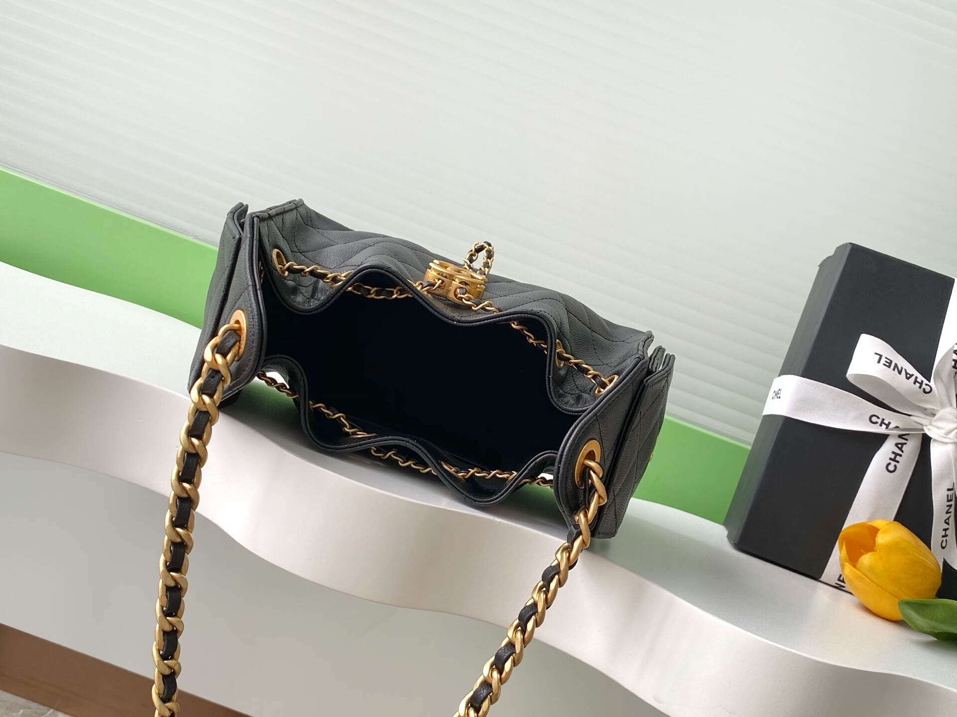Chanel 5P Denim Hiphop Mini Bag