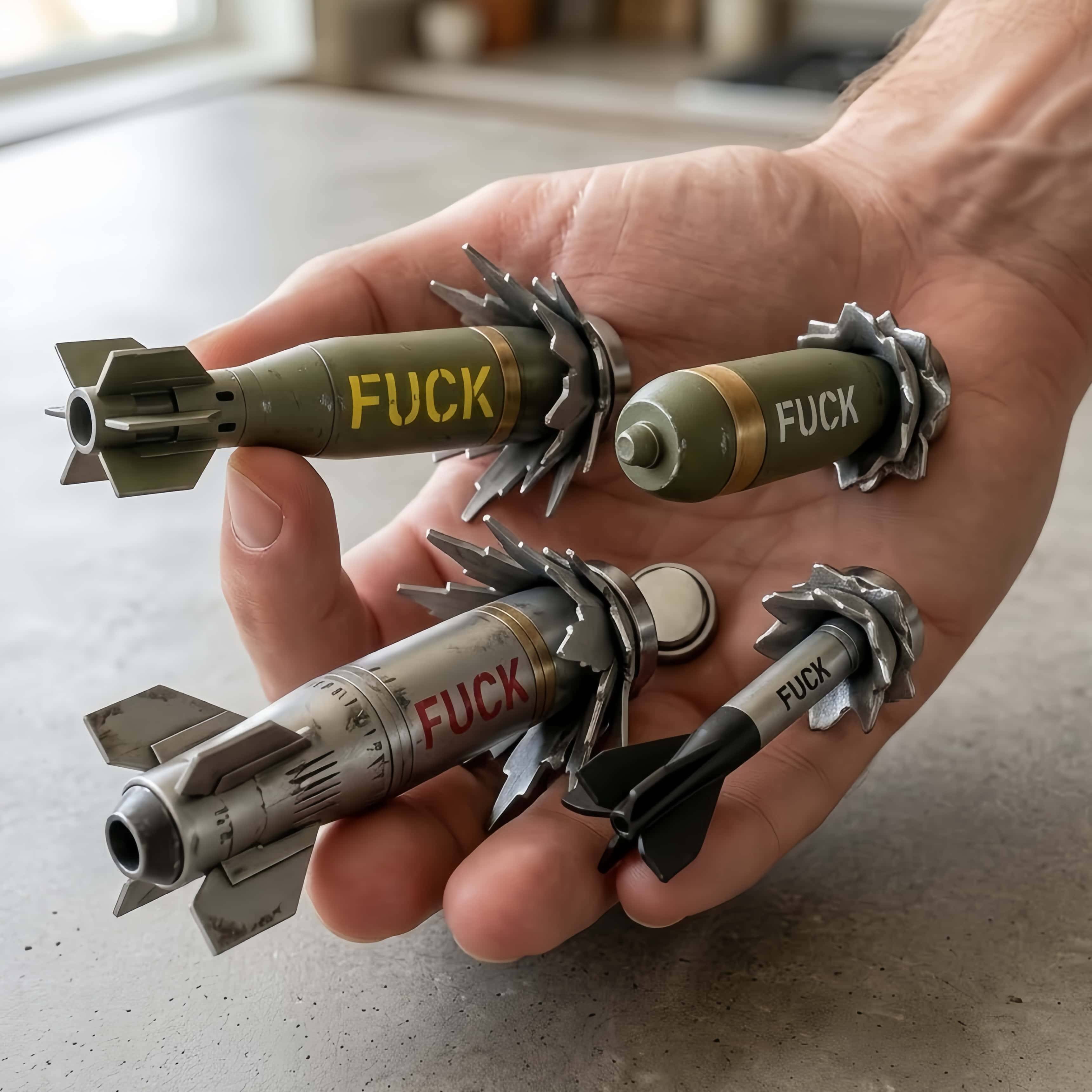 Funny F-Bomb Refrigerator Magnets