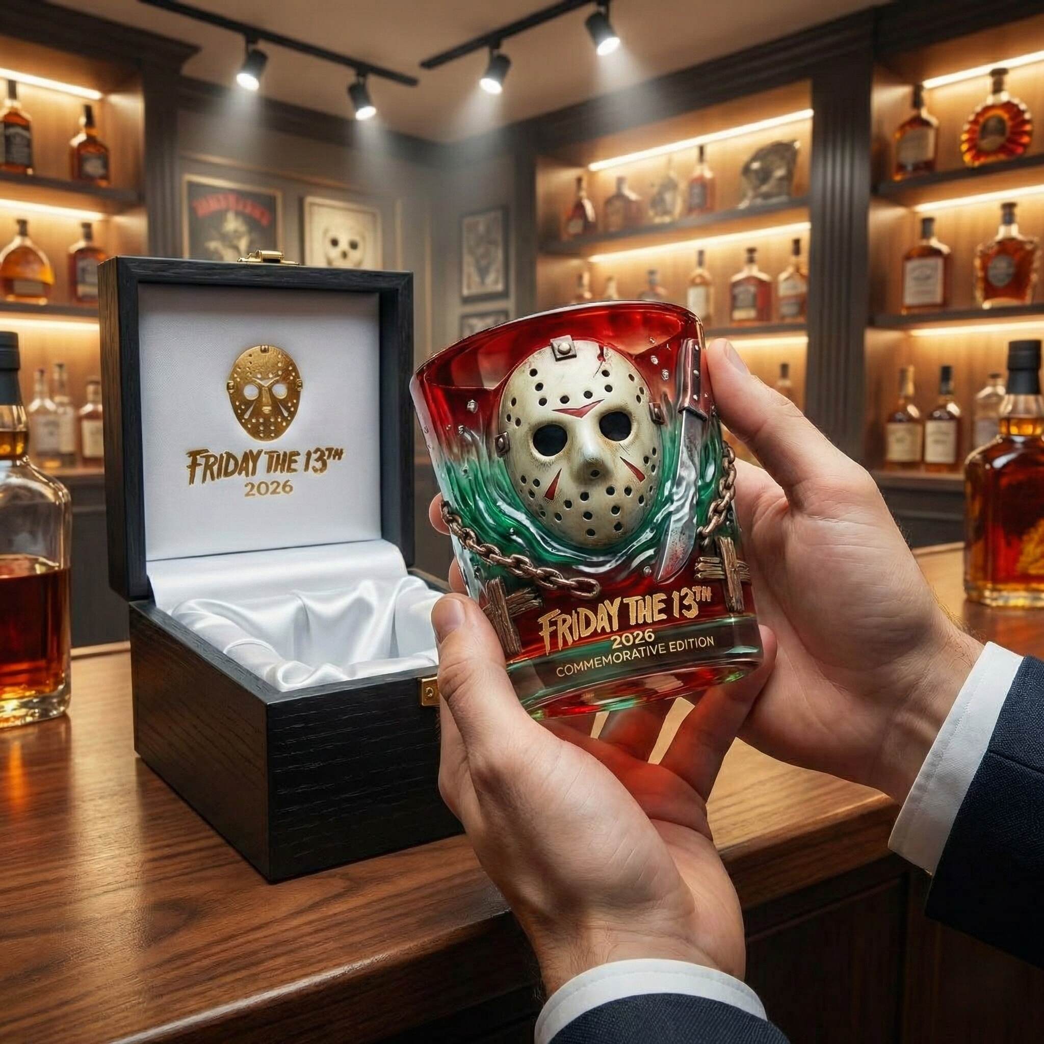 🥃 2026 Horror Legends Commemorative Whiskey Glass Collection