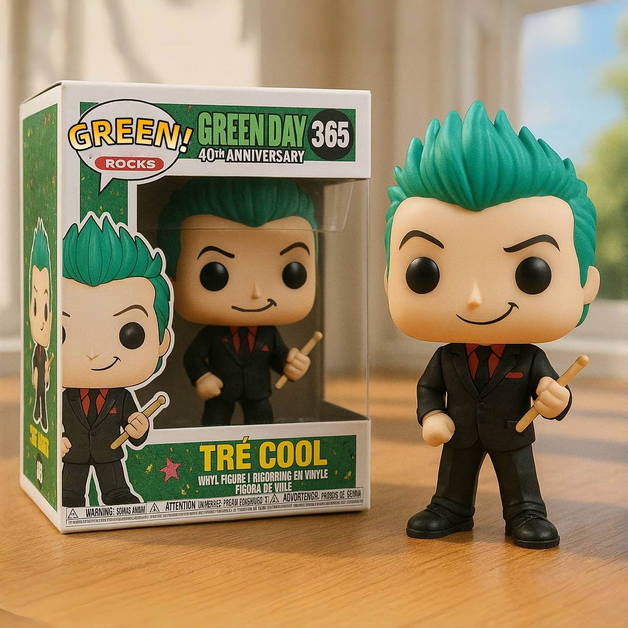 Green Day 40th Anniversary Pop Figure!