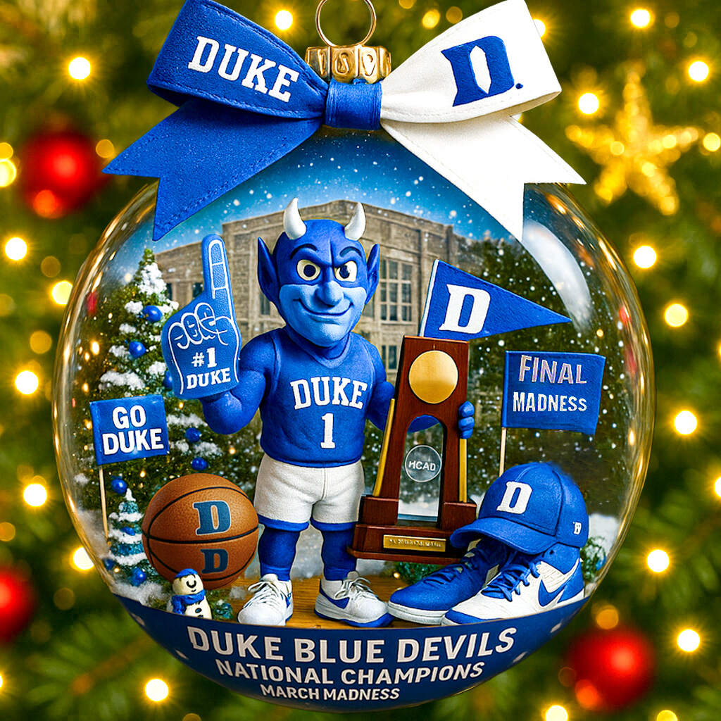 Duke Blue Devils Championship Glory Ornament