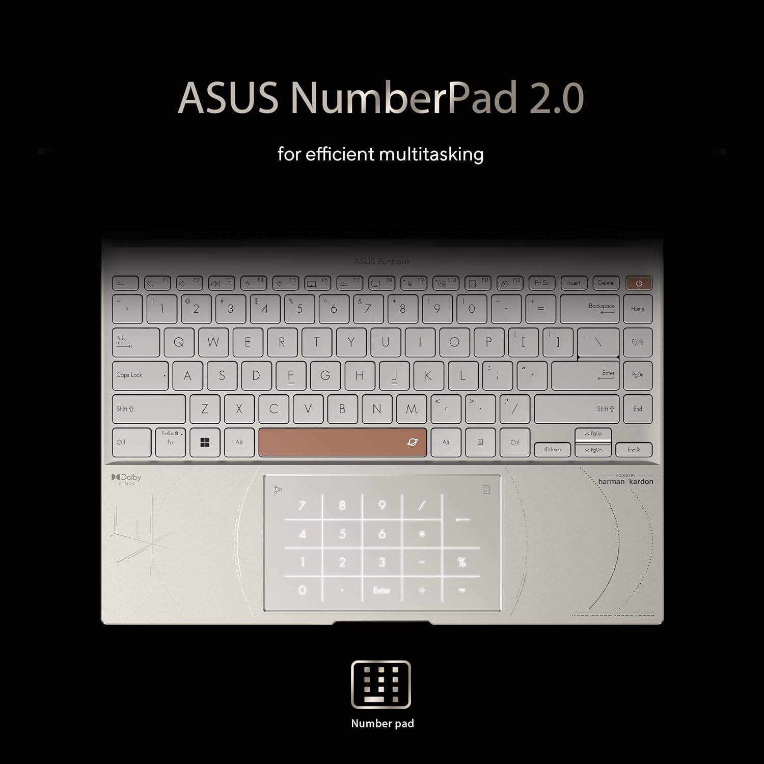 ASUS ZenBook 14X OLED Space Edition Laptop, 14” 4K 16:10 OLED Touch Display, Intel Core i9-12900H CPU, 32GB RAM, 1TB SSD, Windows 11 Pro, ZenVision Display, UX5401ZAS-XH99T