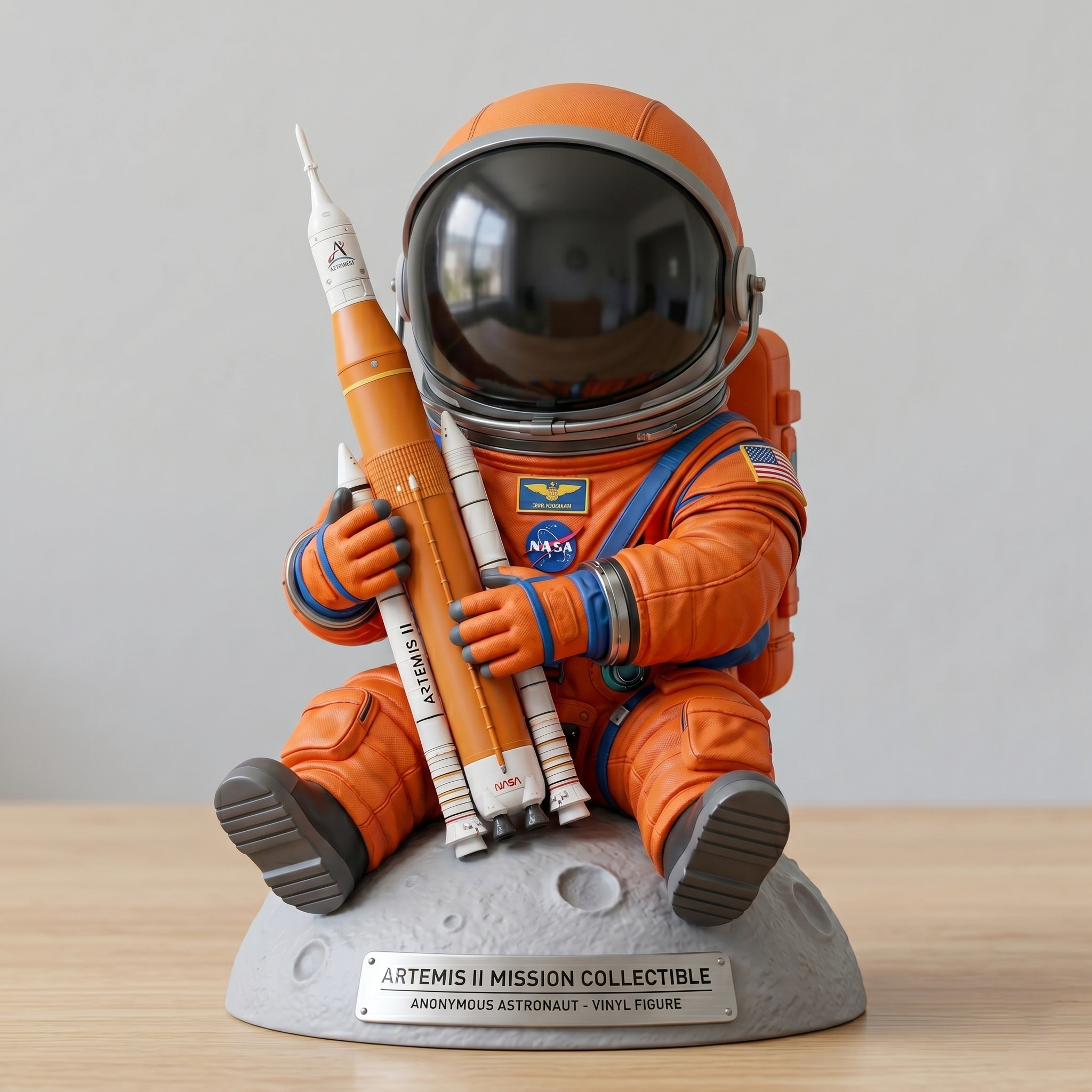 🚀 NASA Artemis II Astronaut Collectible Figure | Moon Mission Legacy 🌙
