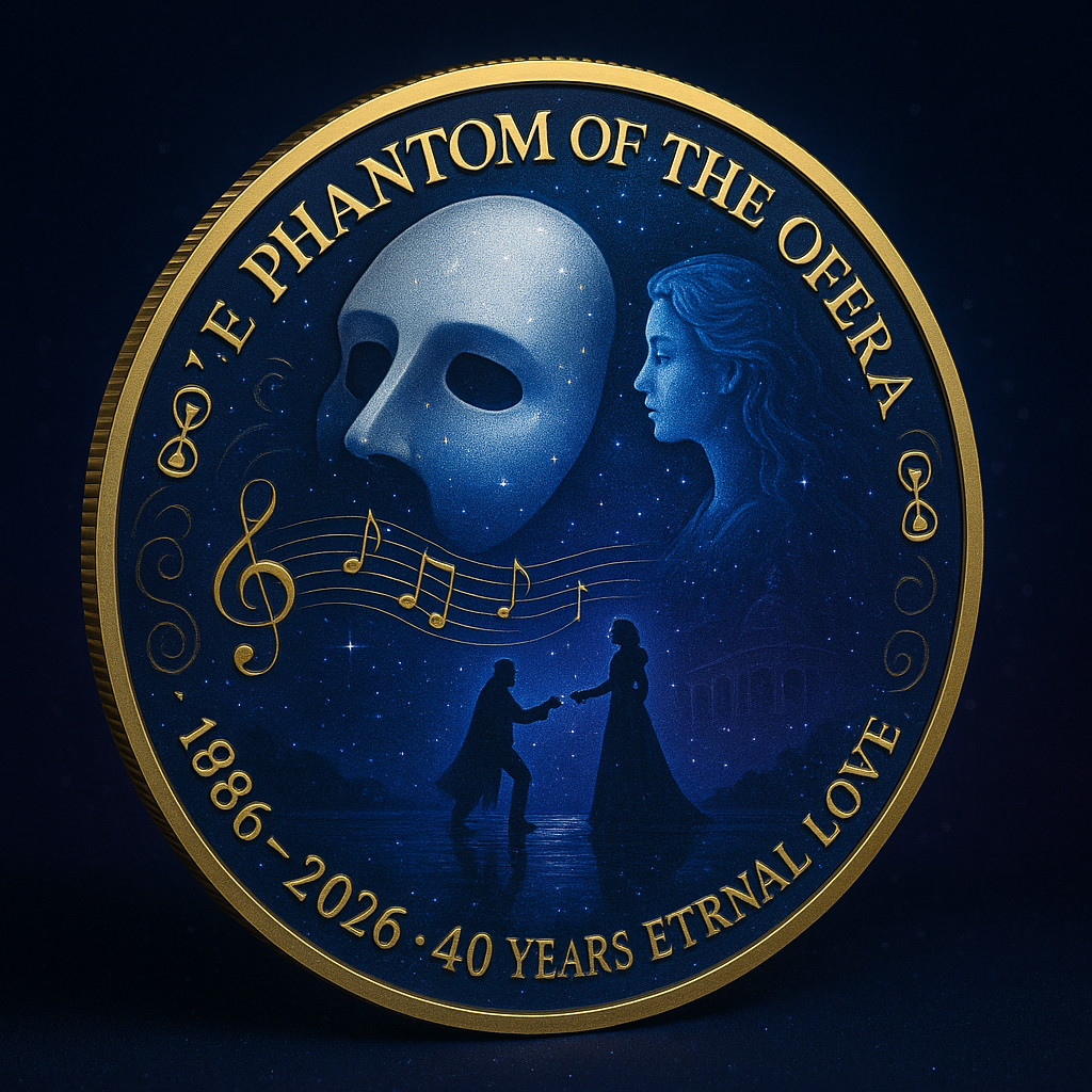 The Phantom of the Opera – 40th Anniversary Commemorative Coin