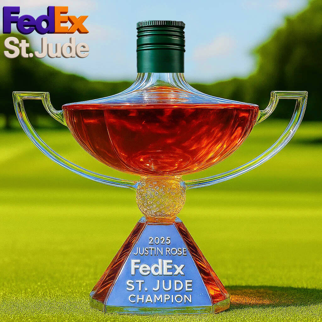 2025 FedEx St. Jude Championship Whiskey Bottle