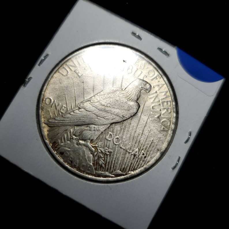 1922 Silver Peace Dollar AU -  Lot#948