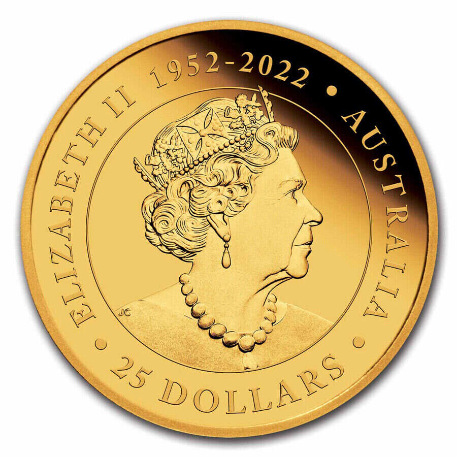 2023-P Australia 1/4 Oz Gold Kookaburra Proof - SKU#272754