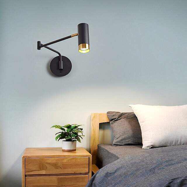 Indoor LED Swing Arm Lights Indoor Wall Lights Living Room Office Aluminium Alloy Wall Light IP44 AC 110V AC 220V 5 W