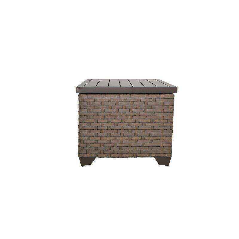 Rochford Wicker/Rattan 7 - Person Seating Group with Cushions