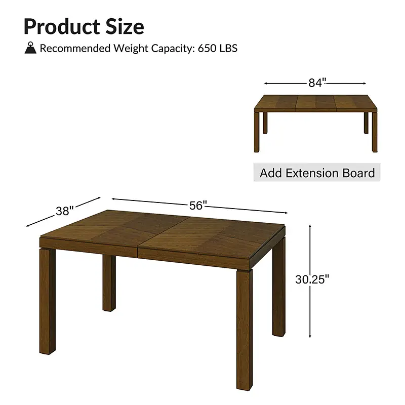 Roman Extendable Dining Table