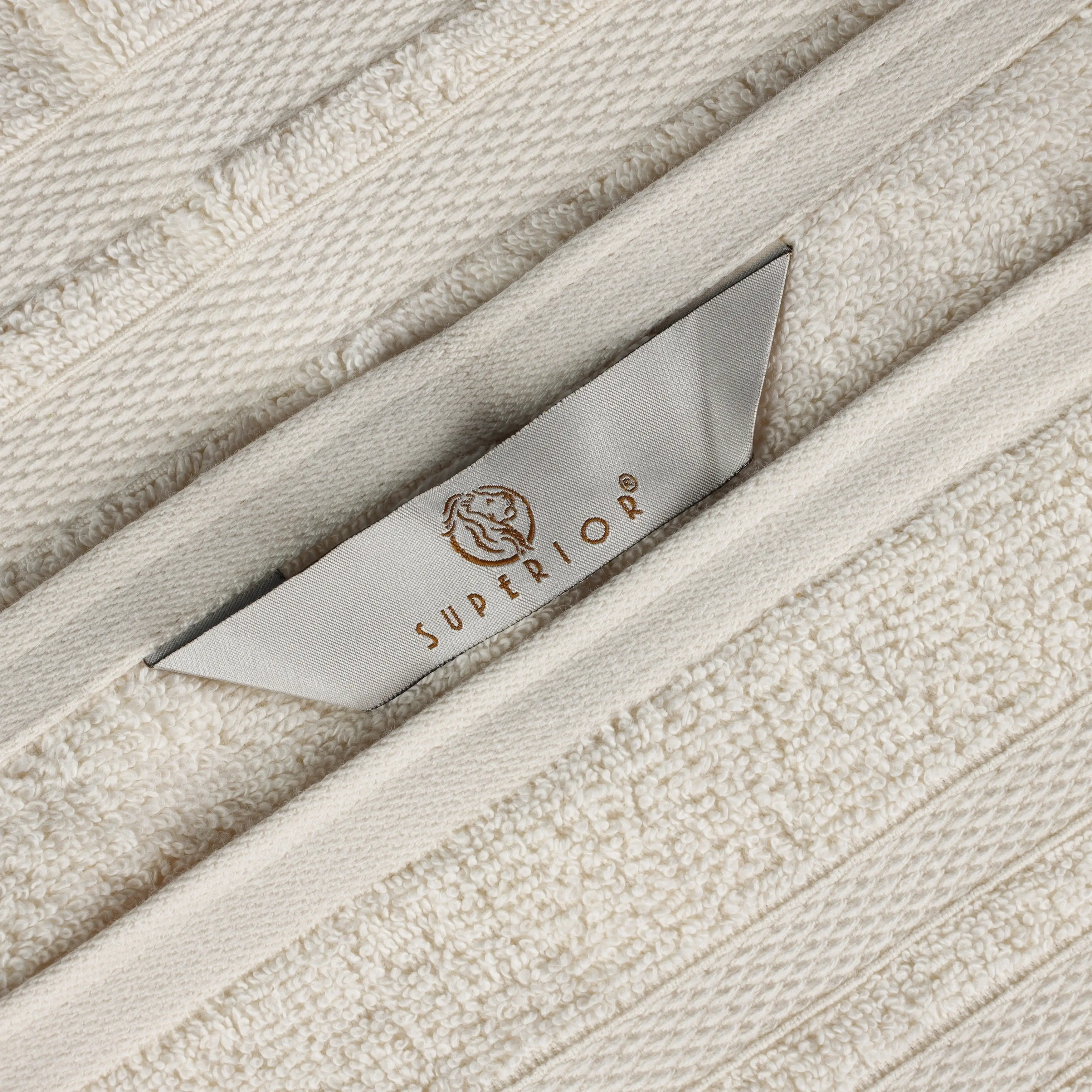 Superior Cotton Quick-Drying 6 Piece Highly Absorbent Towel Set