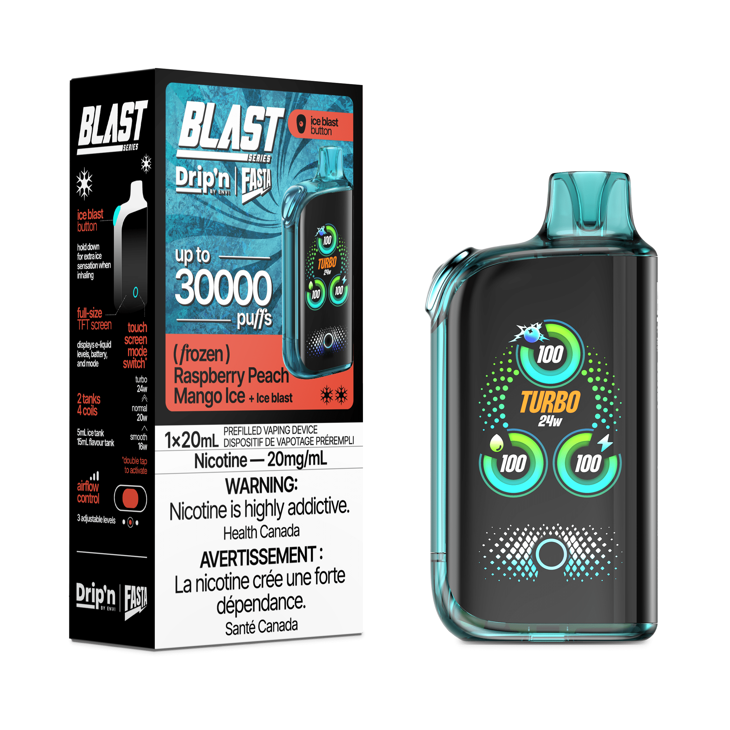 WAKA Drip'n × Fasta Blast 30K