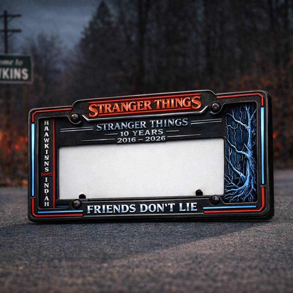 10‑Year Finale License Plate Frame