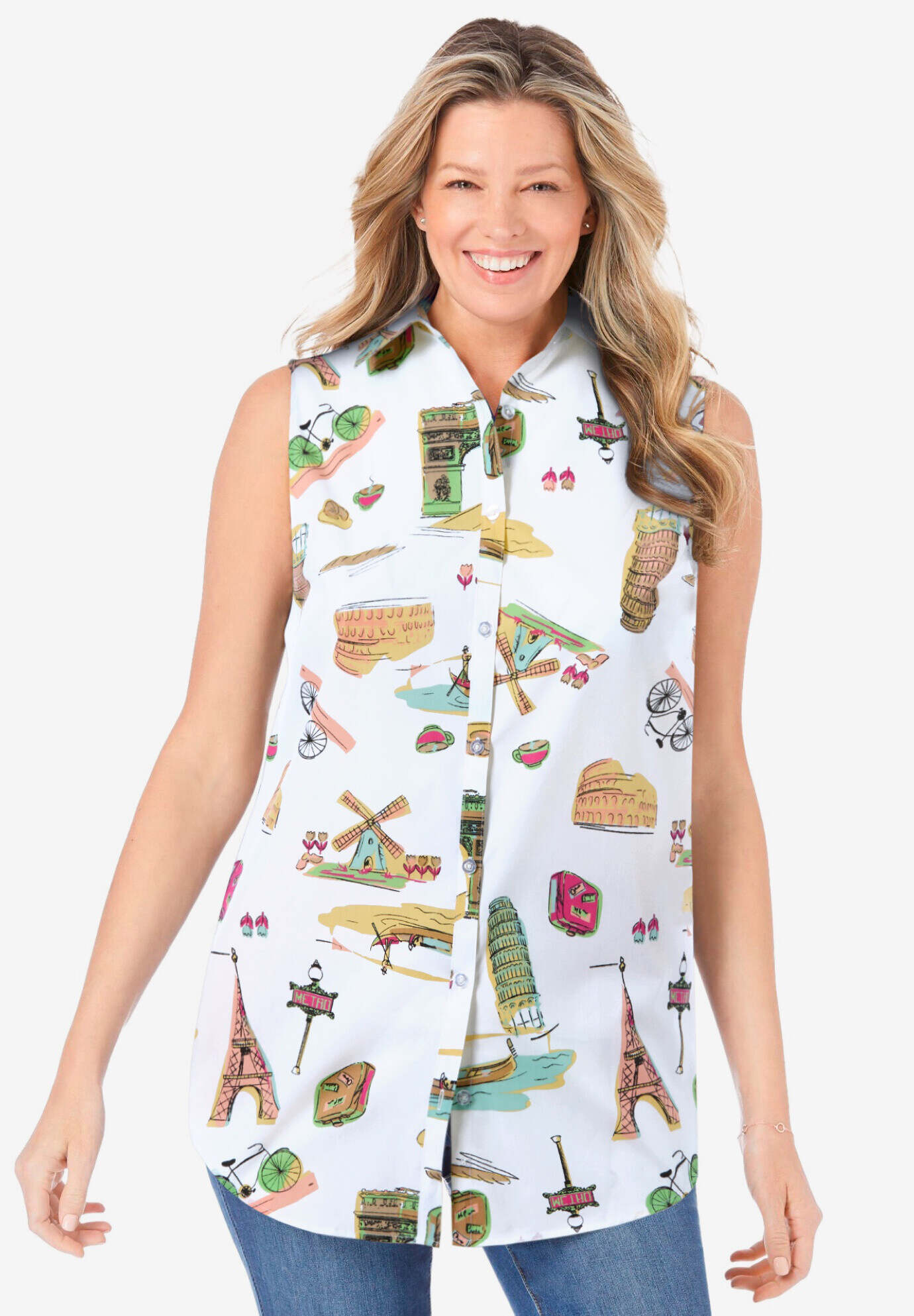 Perfect Sleeveless Shirt