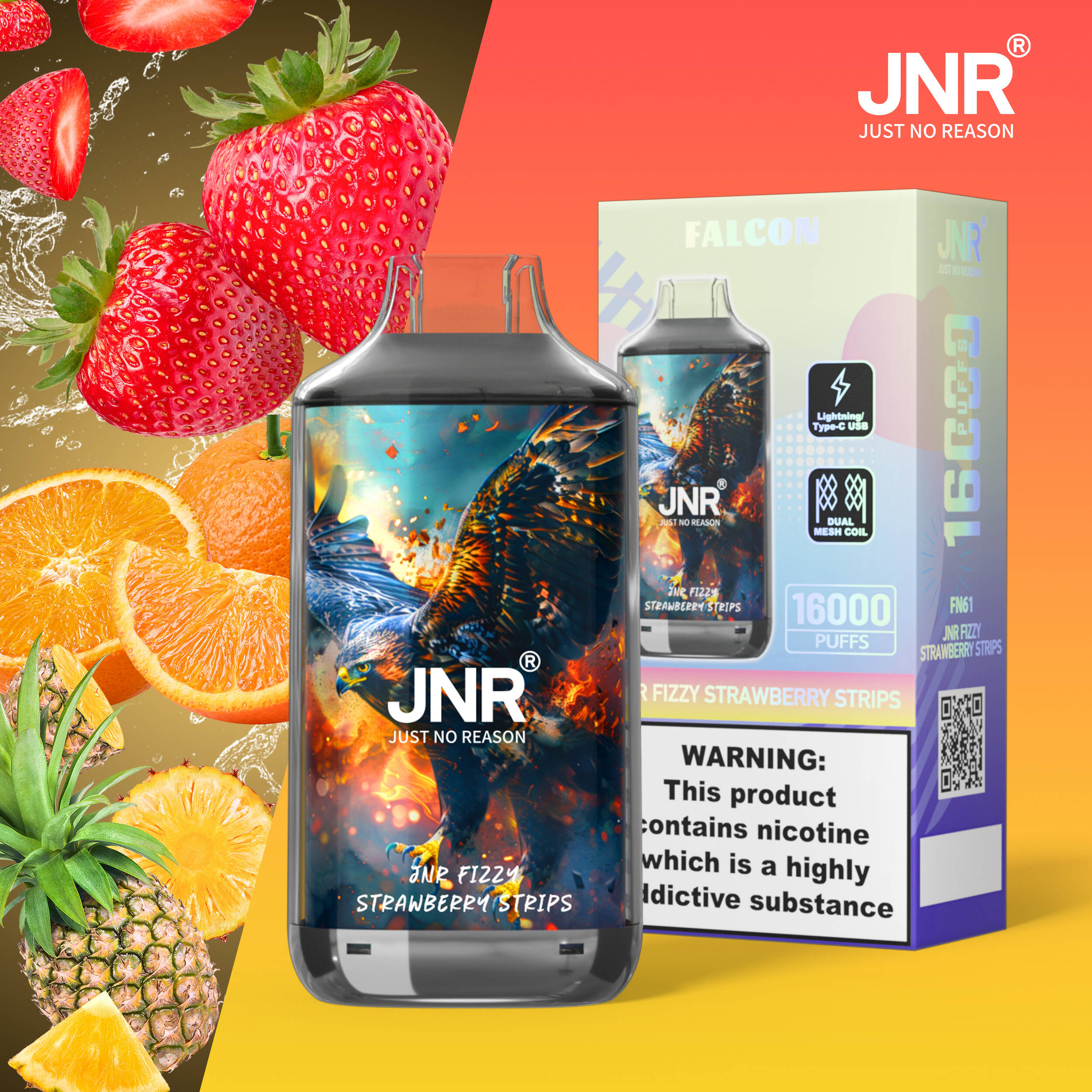 JNR Falcon 16000 Puffs -Disposable Vape