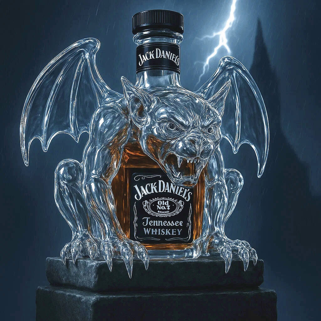 Gargoyle bottle