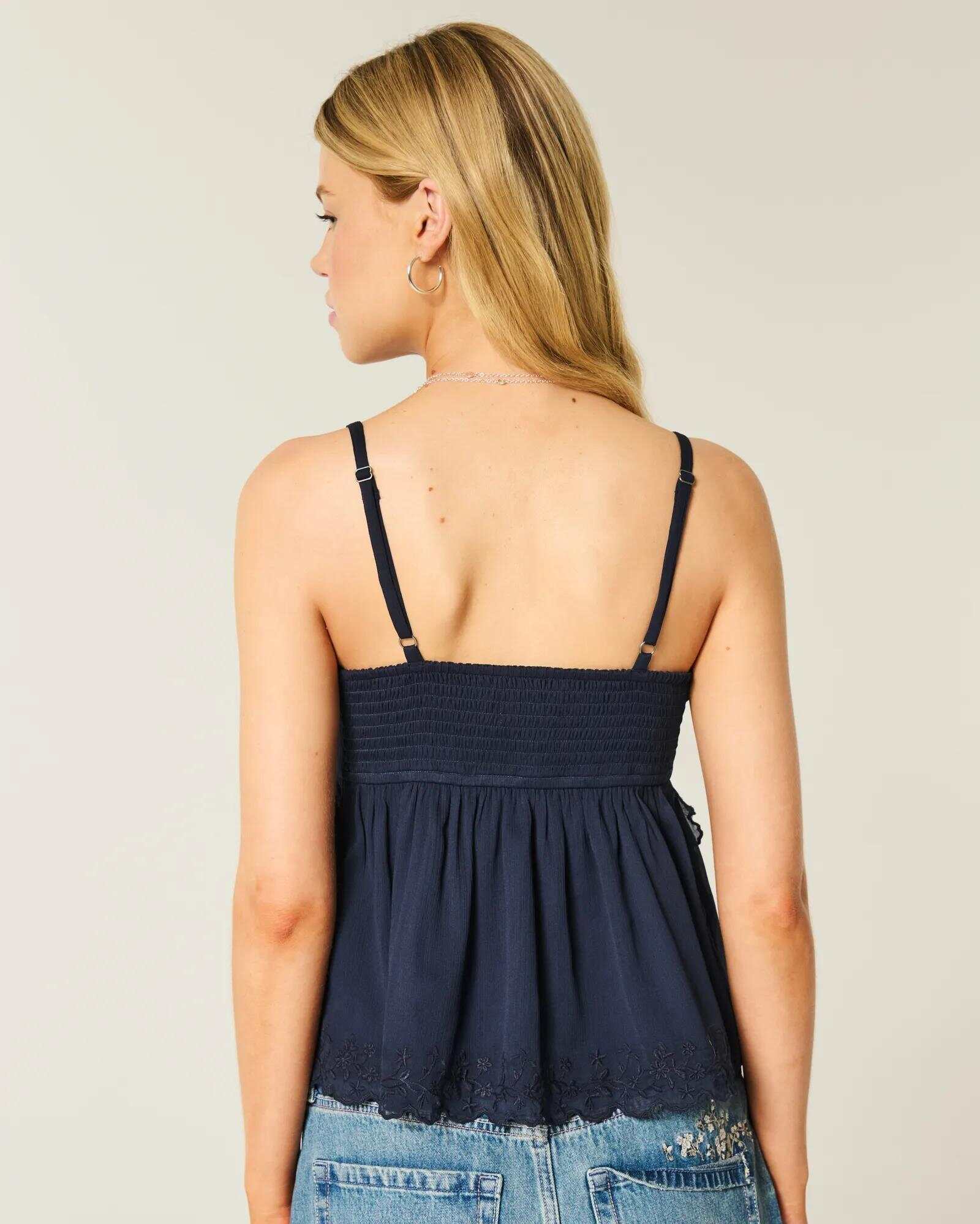 Easy Chiffon Babydoll Top