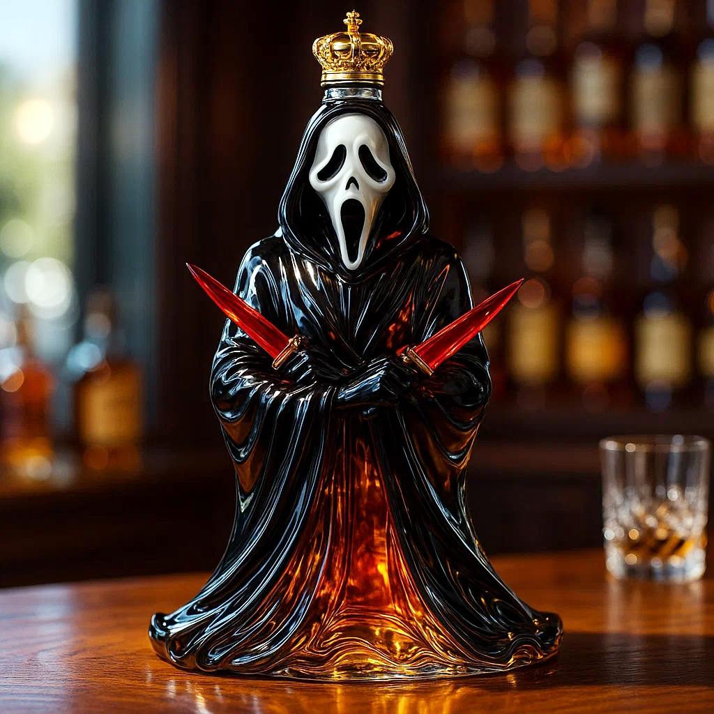Ghostface Limited Edition Whiskey Bottle
