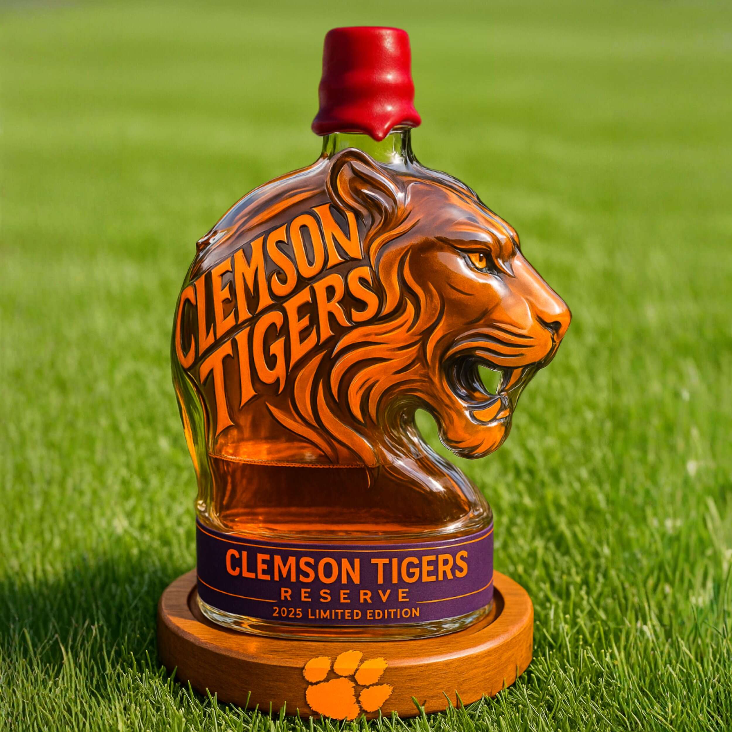 Clemson Tigers 2025 Whiskey Bottle