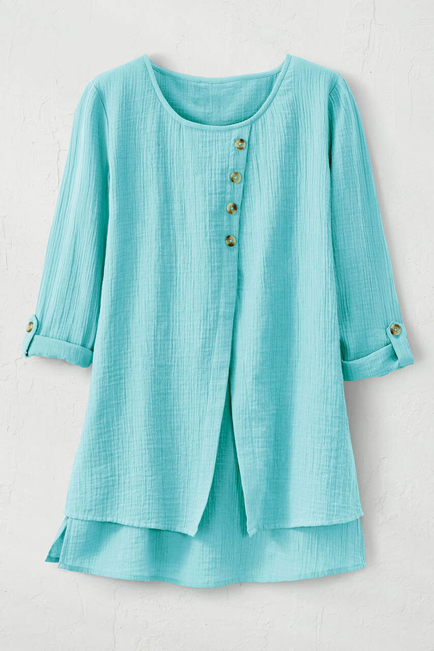 Light as Air Gauze Tunic