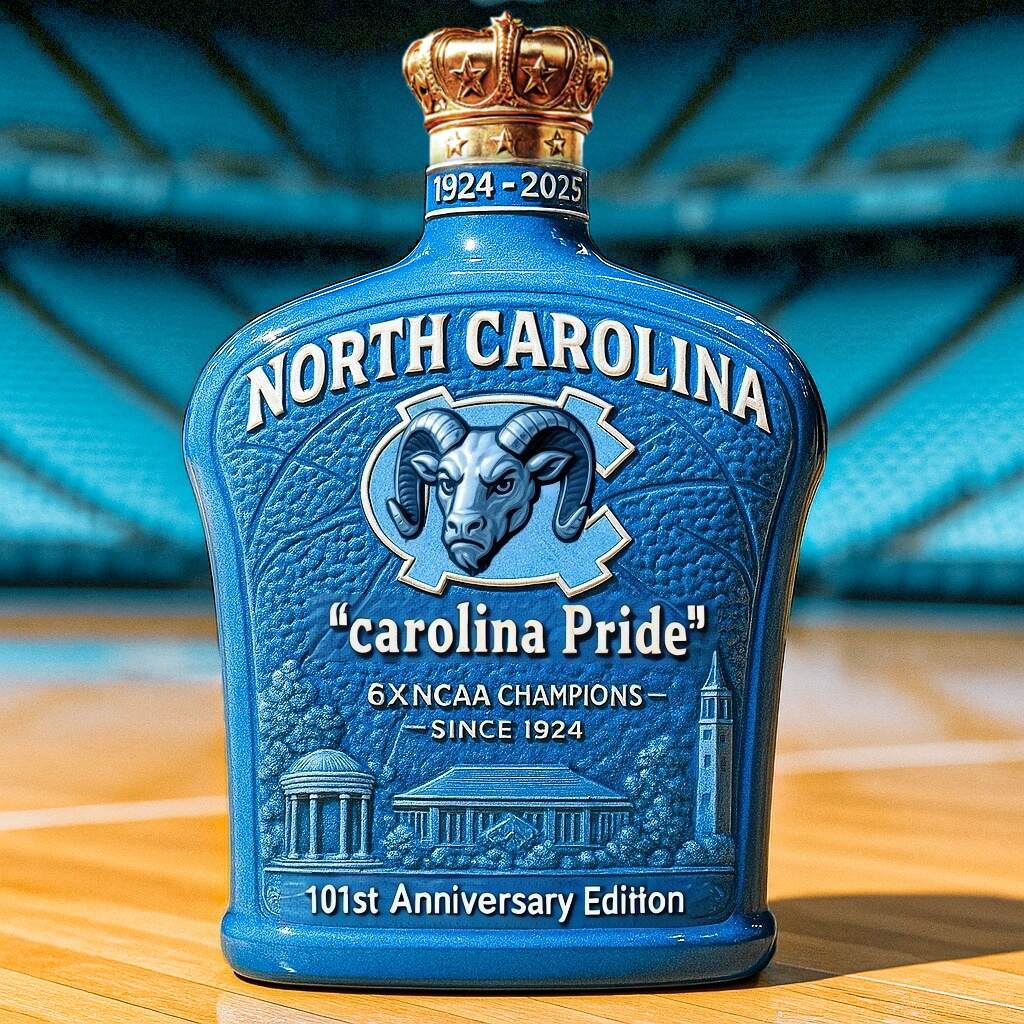 North Carolina 101st Anniversary Whiskey Bottle
