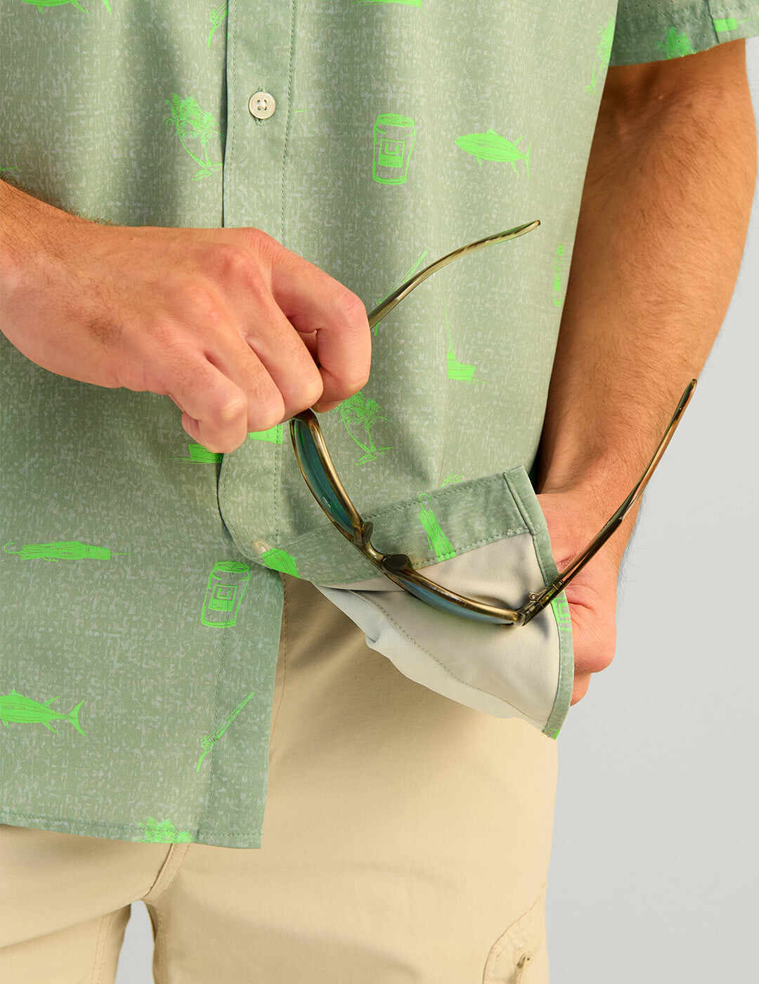 KC Tide Point Short Sleeve Button-Down