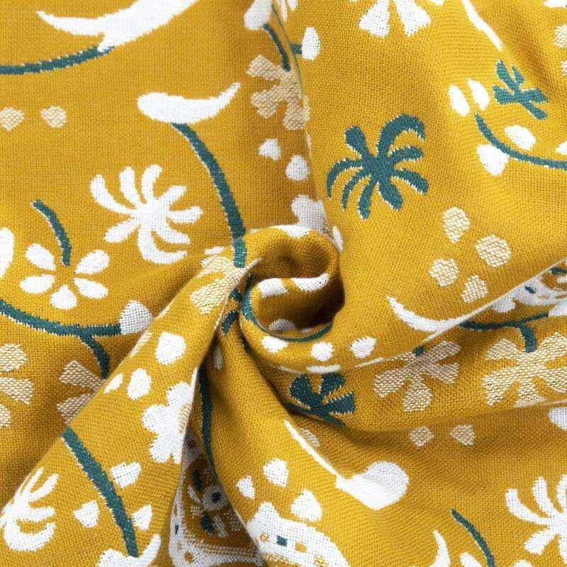Flower Fireworks Pattern Cotton Gauze Quilt