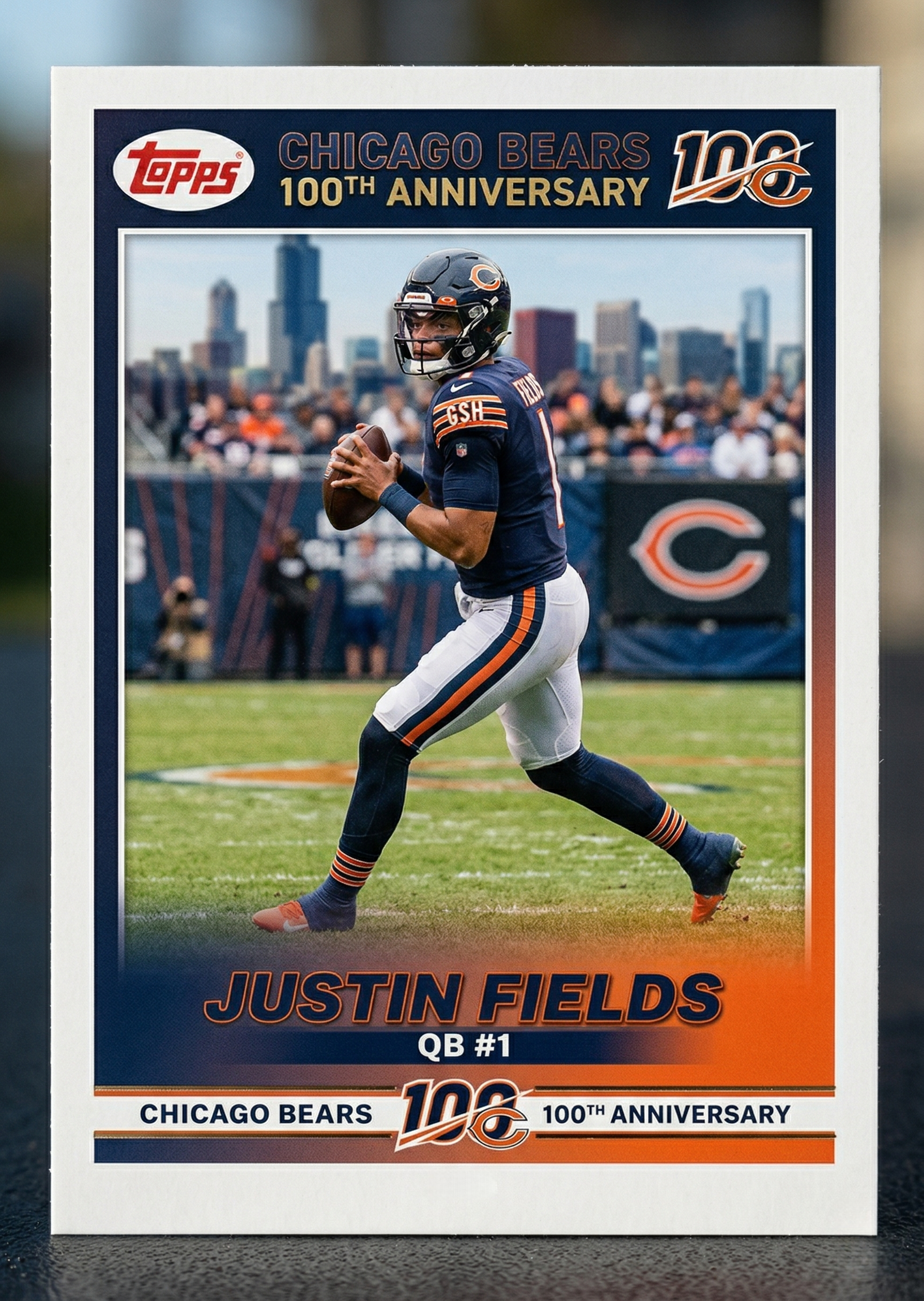 Chicago Bears 100th Anniversary Hobby Box